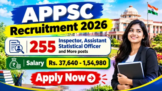 APPSC Recruitment 2026