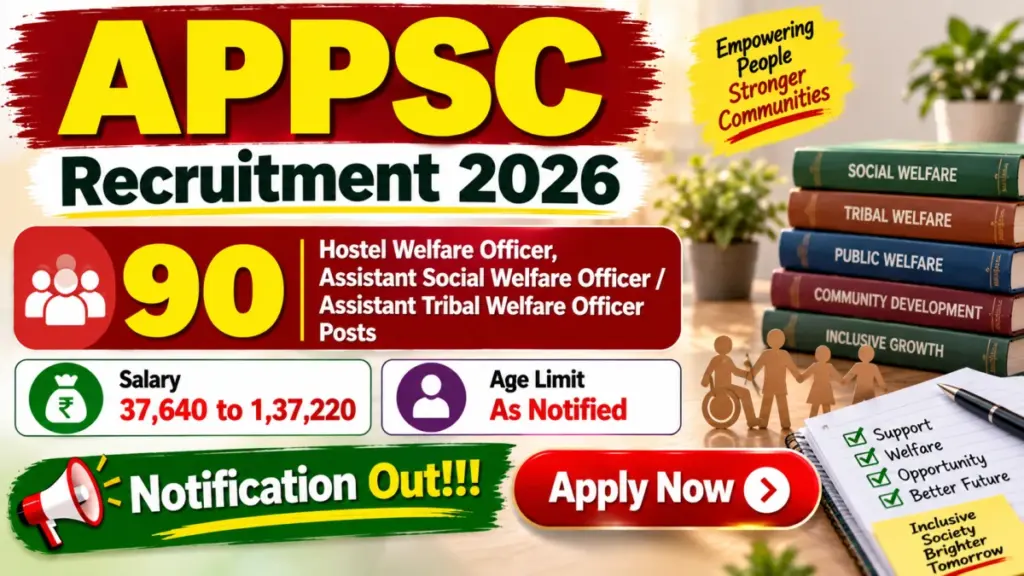 APPSC Recruitment 2026