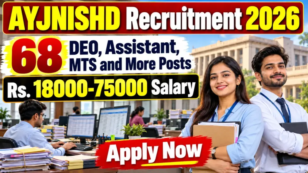 AYJNISHD Recruitment 2026
