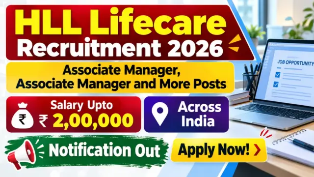 HLL Recruitment 2026