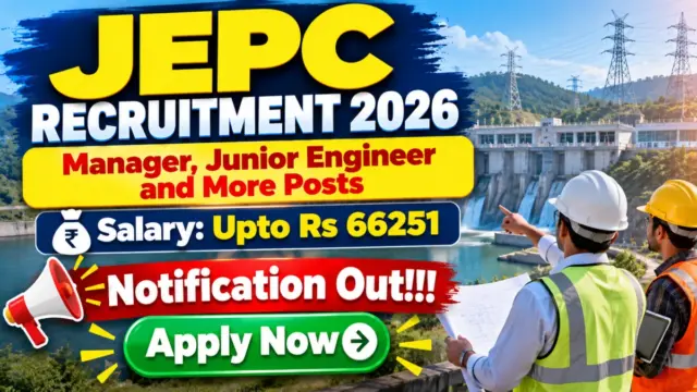 JEPC Recruitment 2026