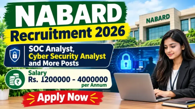 NABARD Specialist Recruitment 2026