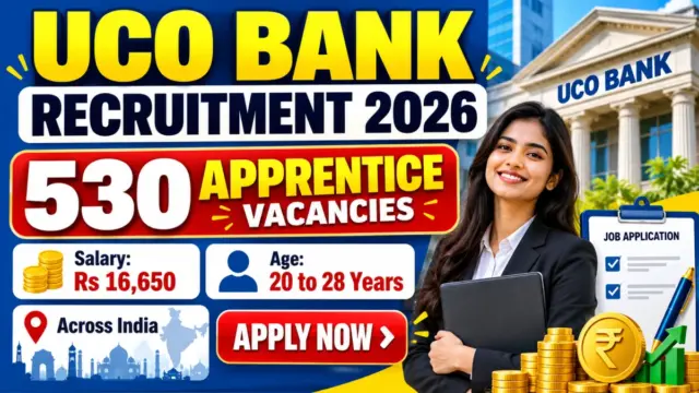 UCO Bank Apprentice Recruitment 2026 Notification Out