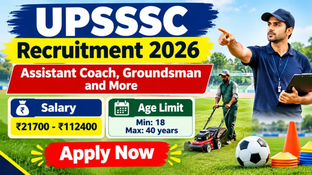 UPSSSC Recruitment 2026