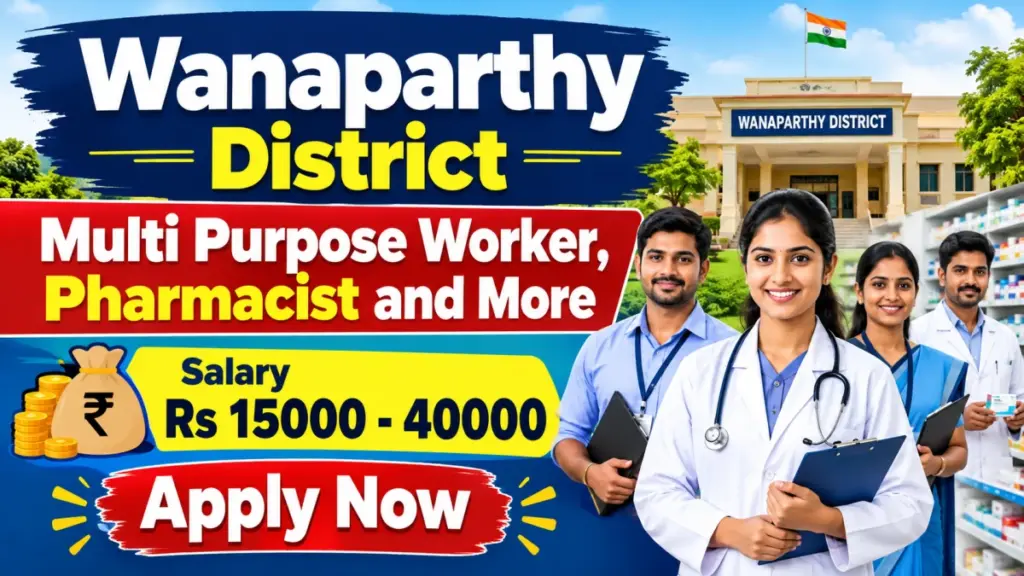 Wanaparthy District Recruitment 2026